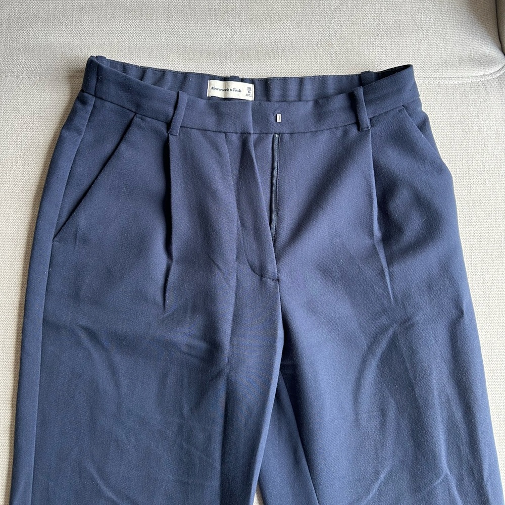 Abercrombie & Fitch Dark Blue Pants